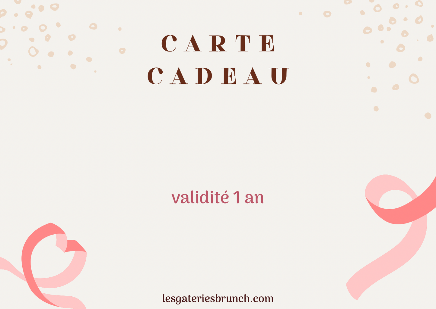 Carte cadeau